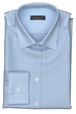 Wrinkle Free 80/2ply ブルー ツイル(TY7346-HWF)