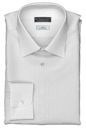 ALBINI WHITE DOBBY STRIPE(PN-Y87607)