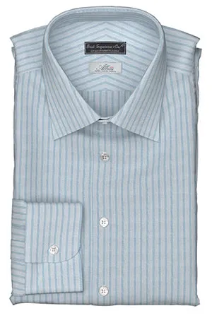 ALBINI SAXE DOBBY STRIPE(PN-Y87618)