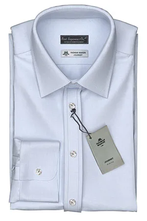 Thomas Mason Journey 120/2Ply Saxe Twill(NP-TMS87797)