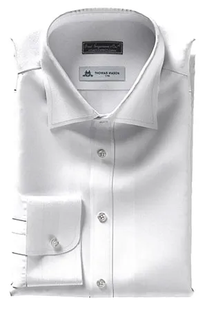 THOMAS MASON ホワイト オックスフォード(TMS95452)