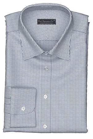 WRINKLE FREE TC ネイビー グラフチェック(TYTC96451)