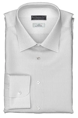 ALBINI WHITE DOBBY STRIPE(PN-Y87991)
