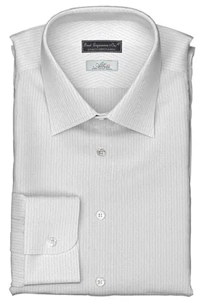 ALBINI WHITE DOBBY HERRINGBONE(PN-Y87993)