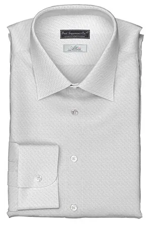 ALBINI WHITE DOBBY POINT(PN-Y87994)