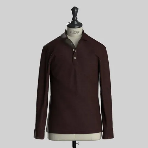 Brown Knit Jersey Stitch(NP-SW98735)