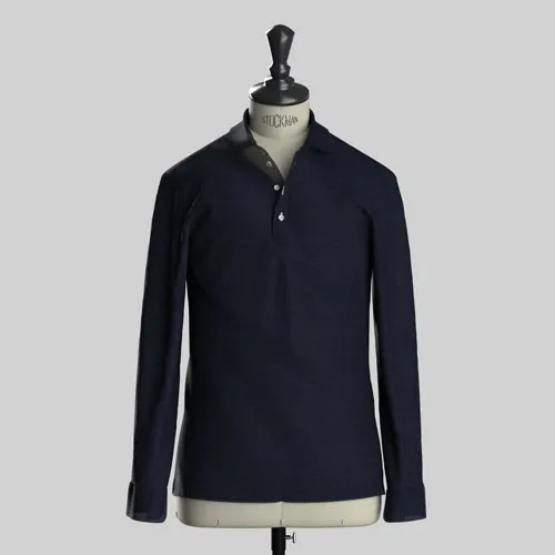 Navy Knit Jersey Stitch(NP-SW98736)