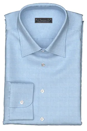 WRINKLE FREE TC ブルー ロイヤルオックスフォード (Y100944)