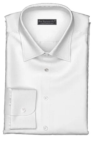 WRINKLE FREE TC ホワイト ドビー メッシュ (Y100971)