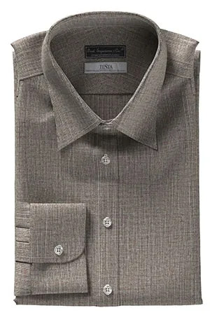 TESTA COTTON_LINEN ブラウン シャンブレー(SW102149)