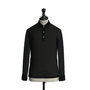 GIZA ブラック 鹿の子/MOSS STICH(SW102317)