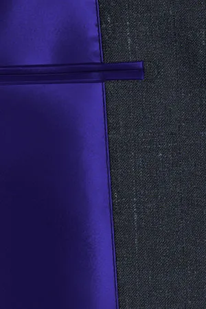 WOOL&LINEN　ネイビーネップ(MK102883)