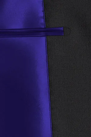 TAILORED WOOL ネイビー無地(MK102849)