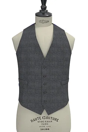 TAILORED WOOL ライトグレー無地(MK102844)