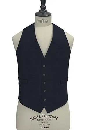 AIRLY COMFORT ネイビー マイクロチェック(MK102839)