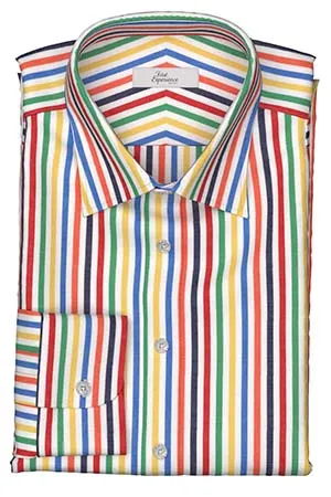 GATZNER  レッド×ネイビー×イエローマルチストライプ(Y102984)