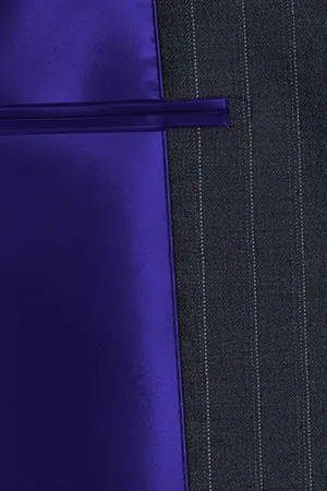 Loro Piana ネイビー ダブルストライプ(103037)