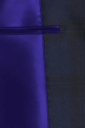 REDA ICESENSE Super110s ネイビー濃淡ウインドペン(103072)