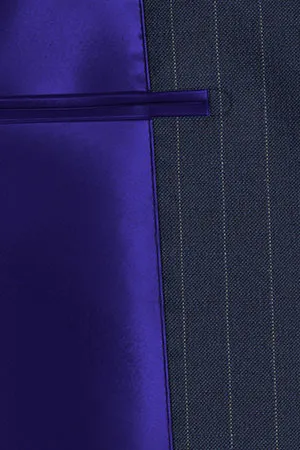 WAIN SHIELL ネイビーピンストライプ(103093)