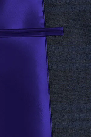 MARLANE ネイビー格子(103119)