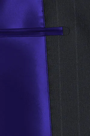 BASIC STRECH ネイビーストライプ(103185)