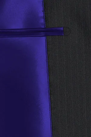 BASIC STRECH ダークネイビーストライプ(103190)