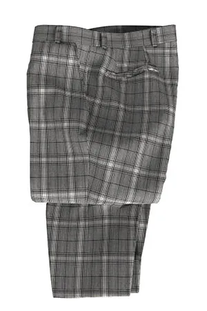 REDA Super120s グレー格子(103068)