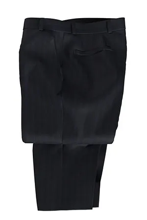 COMERO STRECH Super100s ネイビーシャドーストライプ(103087)