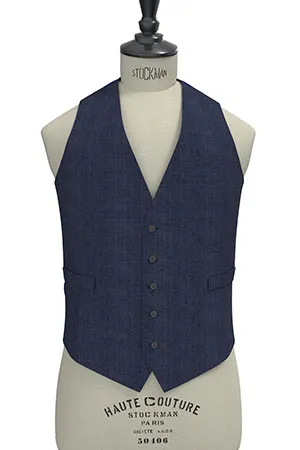 REDA STRECH アッシュネイビー無地(103062)