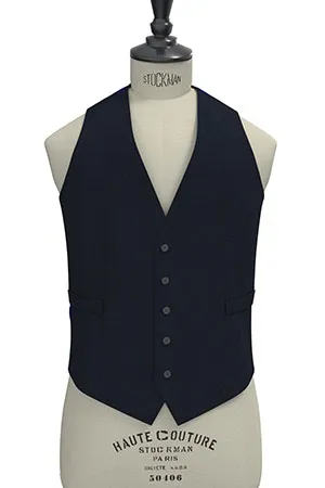 ANGELICO Super100s ネイビーピンヘッド(103080)