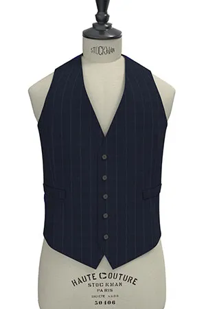 WAIN SHIELL STRECH ネイビーストライプ(103096)