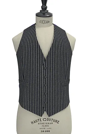 SUBALPINO STRECH ネイビーサッカー(103106)