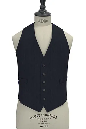 BASIC STRECH ネイビーメランジ(103141)