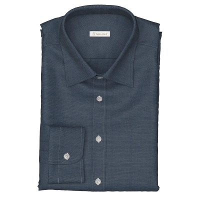EZ CARE ブルーグレー オックスフォード(Y103401)NEW