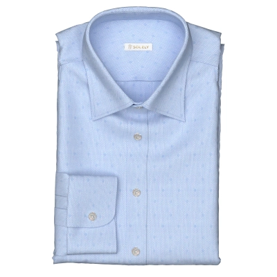 EZ CARE サックスドビー×ブルードット(Y103411)NEW