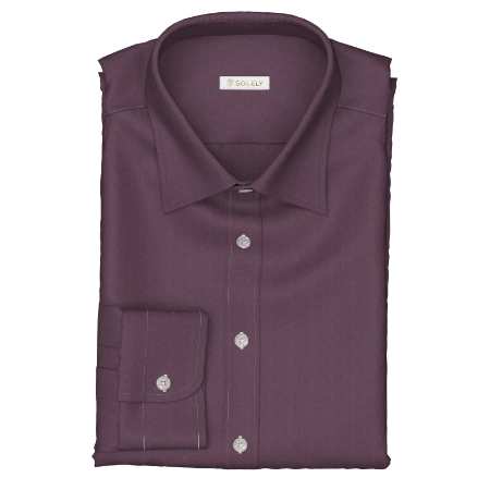 GETZNER FLANNEL ウール混ブラウンツイル(Y103577)