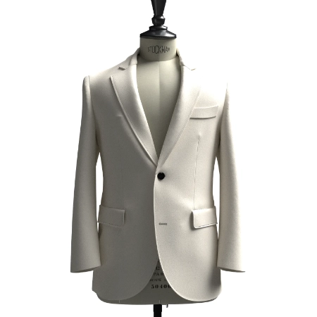 ERMENEGILDO ZEGNA オフホワイトツイル(AK103759)