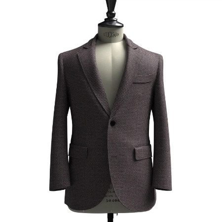 MARLING&EVANS TWEED ブラウンレッド ガンクラブ(AK103765)