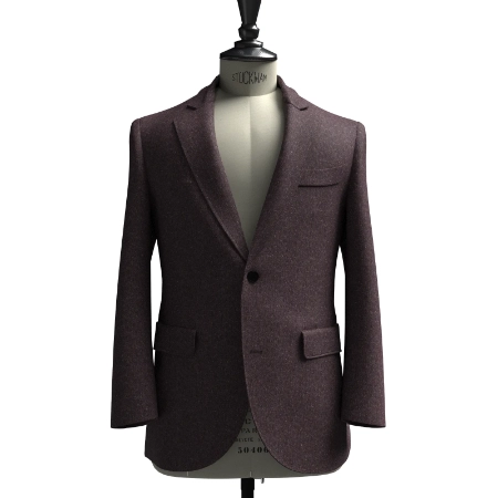 MARZOTTO TWEEDブラウンエンジホームスパン(AK103800)