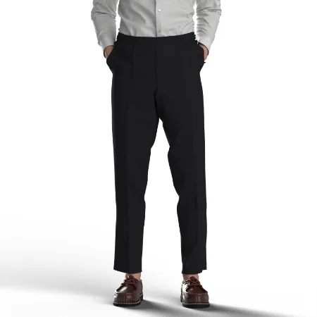 LORO PIANA ブラックシャドーストライプ(AK103752)