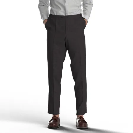 ERMENEGILDO ZEGNA ブラウンピンヘッド(AK103760)