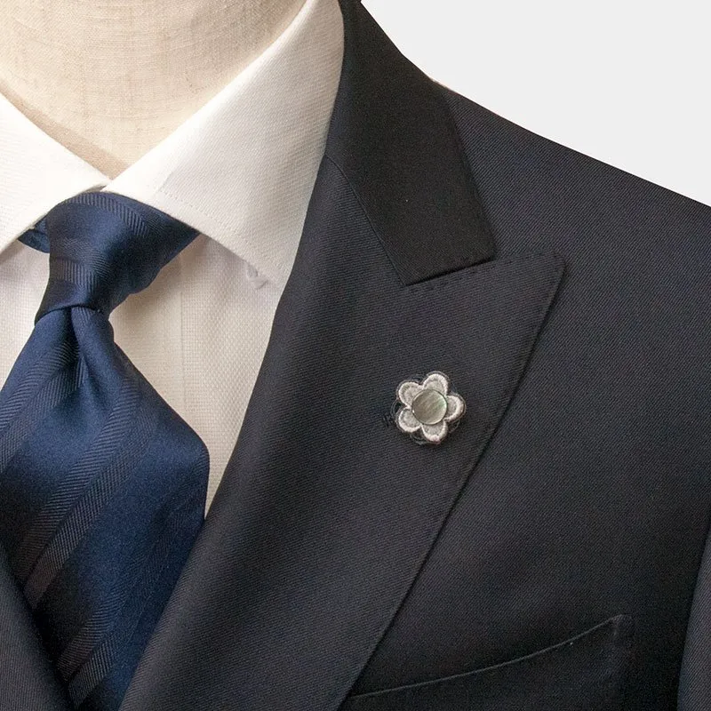 ブートニエール(NAVY×GRAY) サムネイル