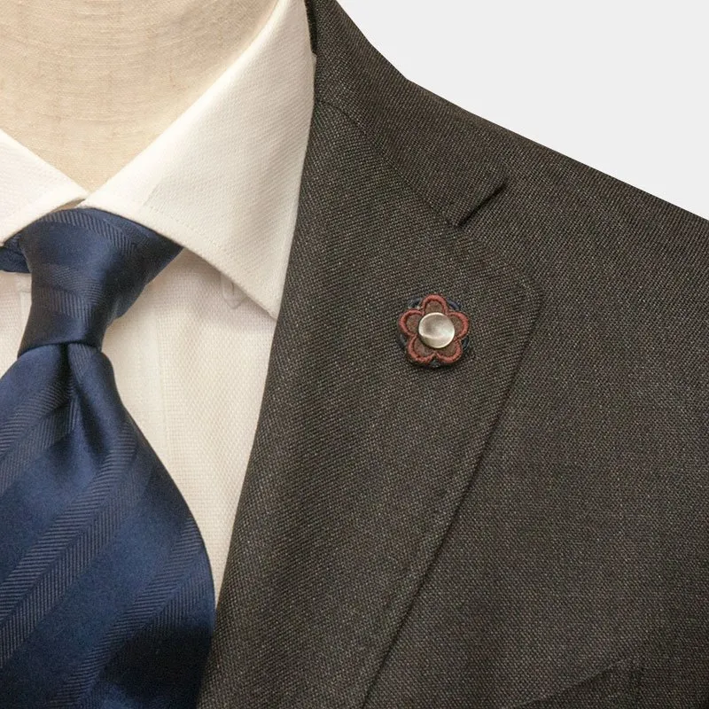 ブートニエール(NAVY×BROWN) サムネイル
