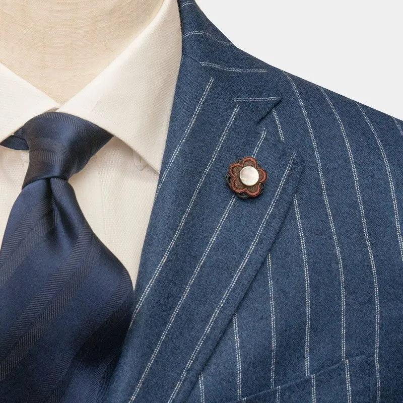 ブートニエール(NAVY×BROWN) サムネイル