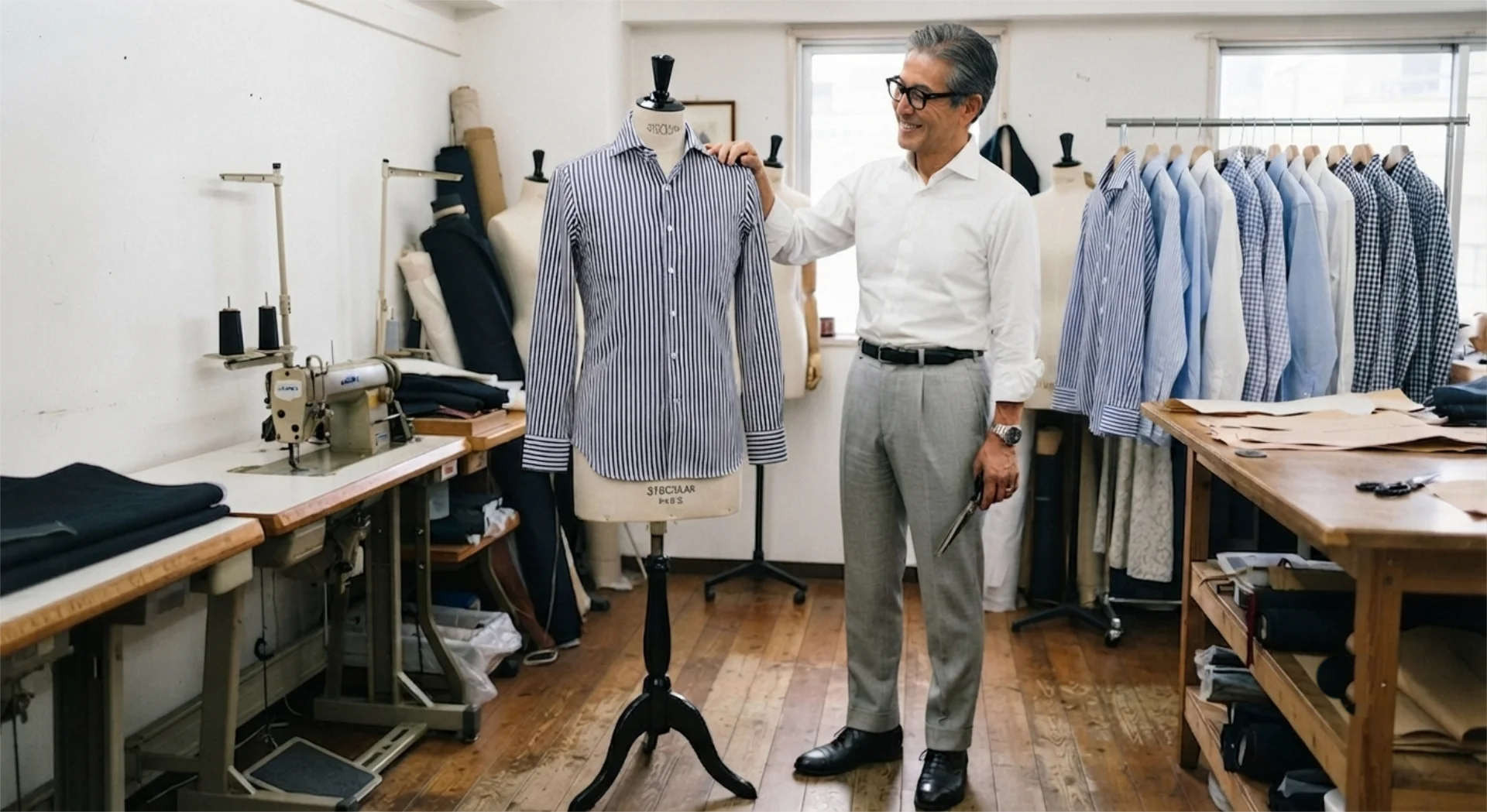 日本屈指の職人が、一針一針に魂を込める。