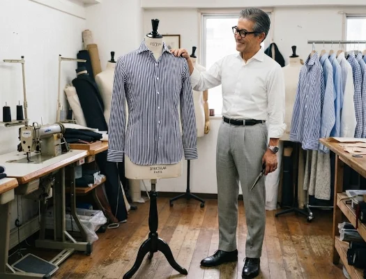 日本屈指の職人が、一針一針に魂を込める。
