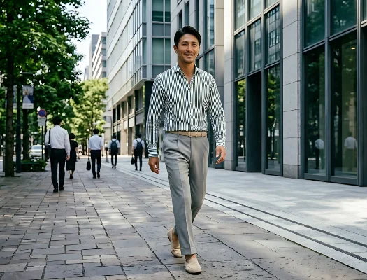 夏の装いに、品格のROYAL COTTONを